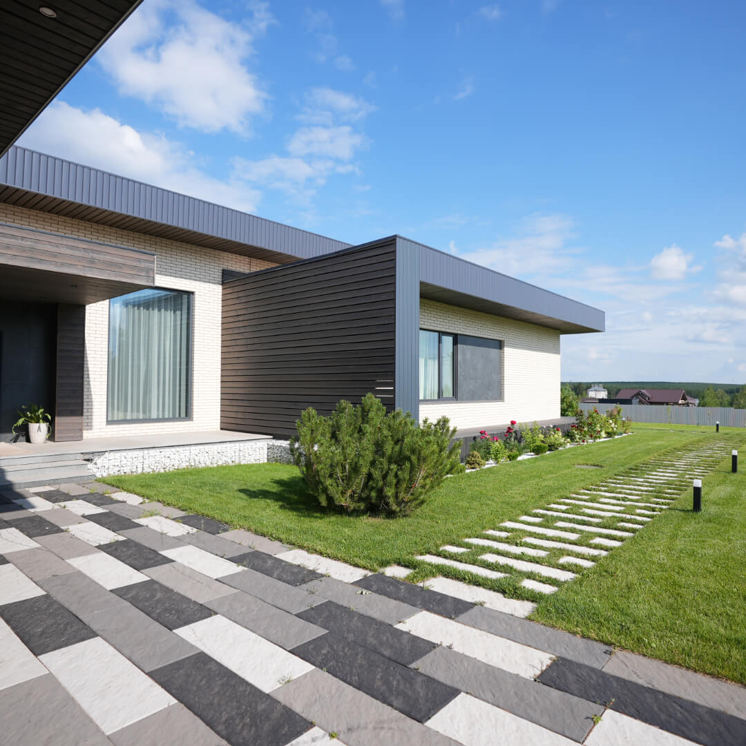 Шаговая плита STONE Светлая Галька 990х330х55мм в Череповце фото