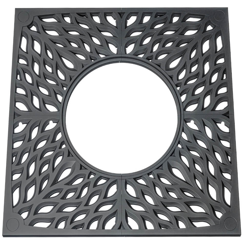 Приствольная решетка для дерева ZKING CRUST 2х2м Черная Череповец фото