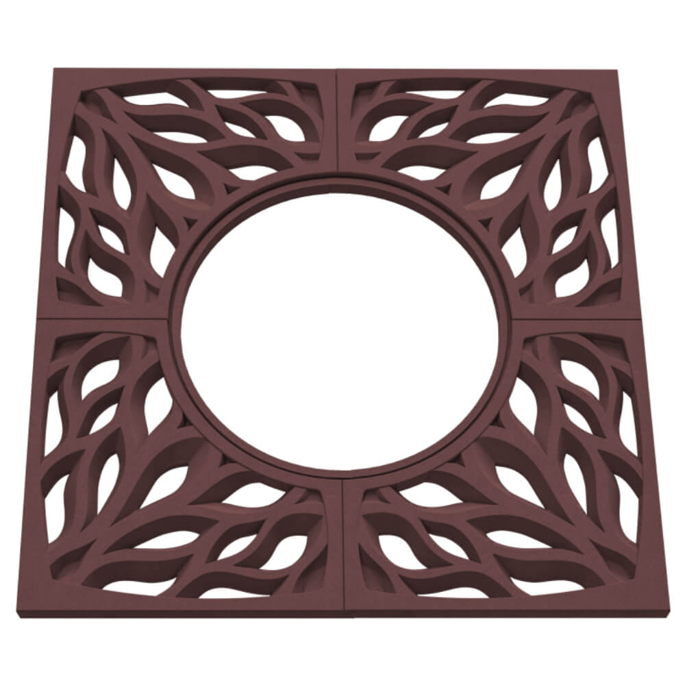 Приствольная решетка для дерева ZKING CRUST 1.2х1.2м Коричневая в Череповце фото