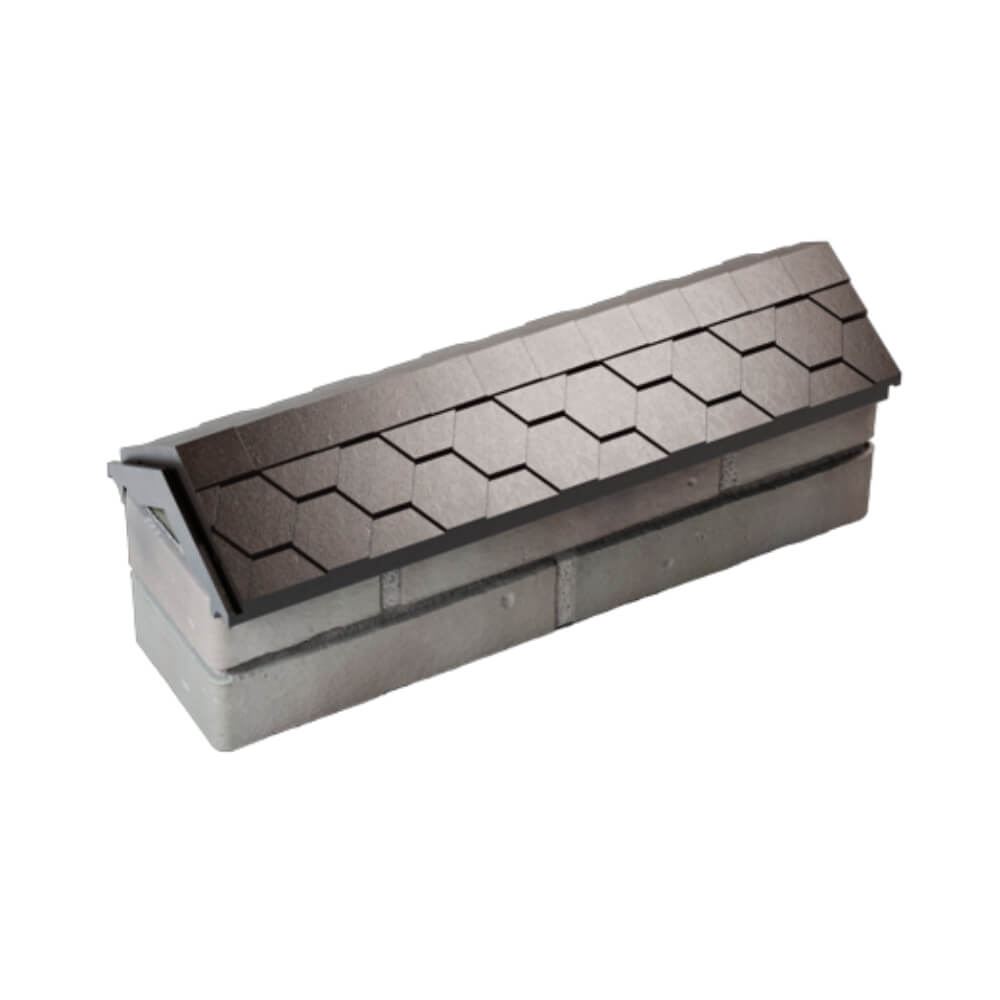 Парапет Zking Эверест Коричневый с посадкой на 0.5 кирпича (130мм) в Череповце фото