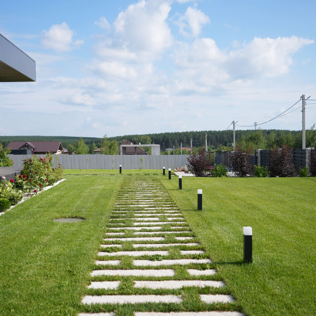 Шаговая плита STONE Светлая Галька 990х330х55мм в Череповце фото