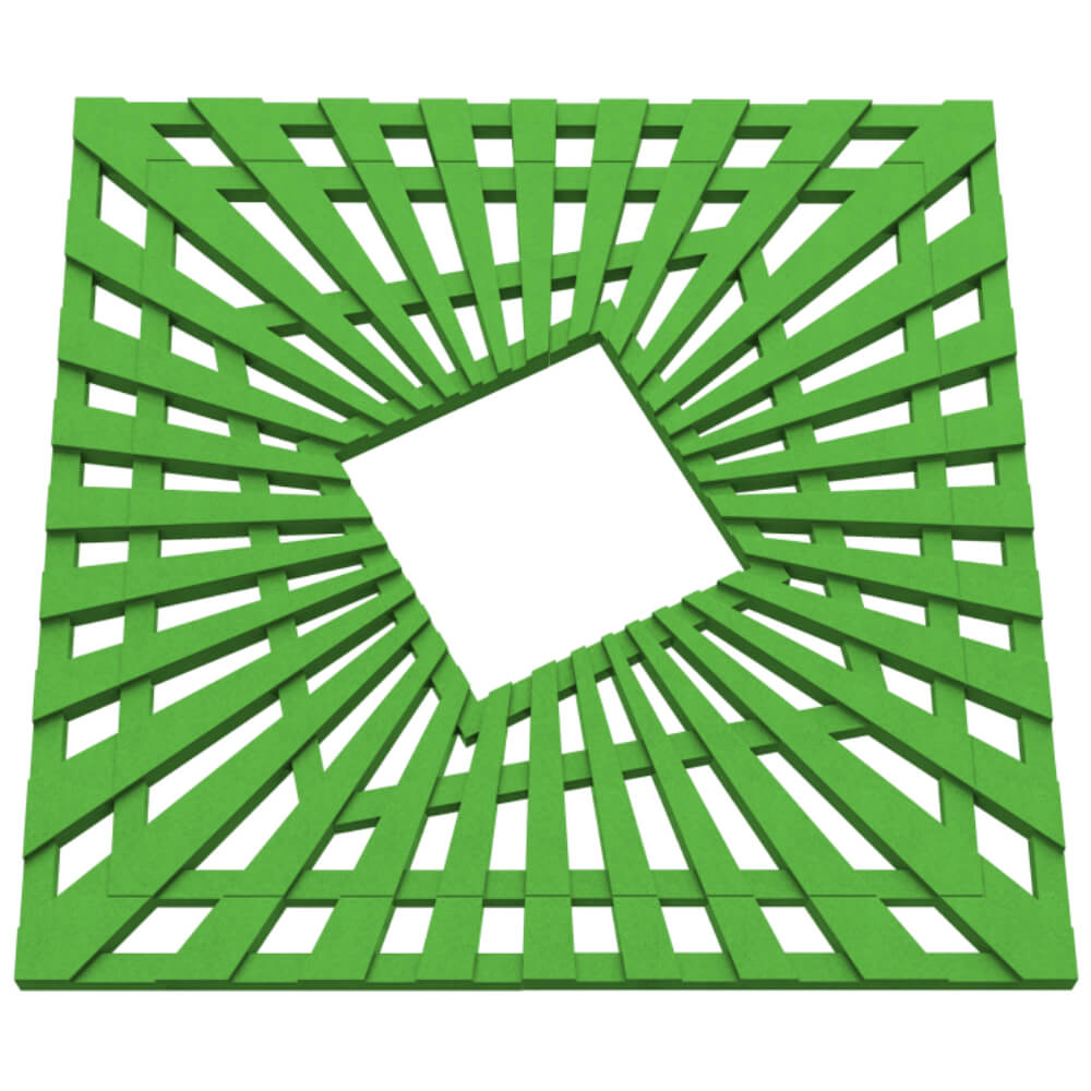 Приствольная решетка для дерева ZKING ATMOSPHERE 1.2х1.2м Зеленая в Череповце фото