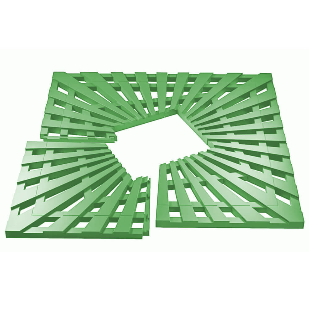 Приствольная решетка для дерева ZKING ATMOSPHERE 1.2х1.2м Зеленая в Череповце фото