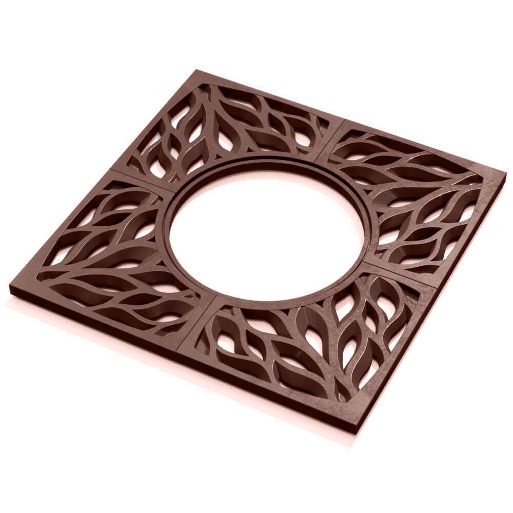 Приствольная решетка для дерева ZKING CRUST 1.2х1.2м Коричневая в Череповце фото