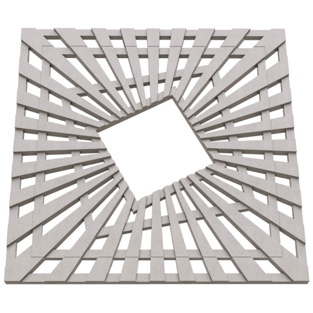 Приствольная решетка для дерева ZKING ATMOSPHERE 1.2х1.2м Бежевая в Череповце фото