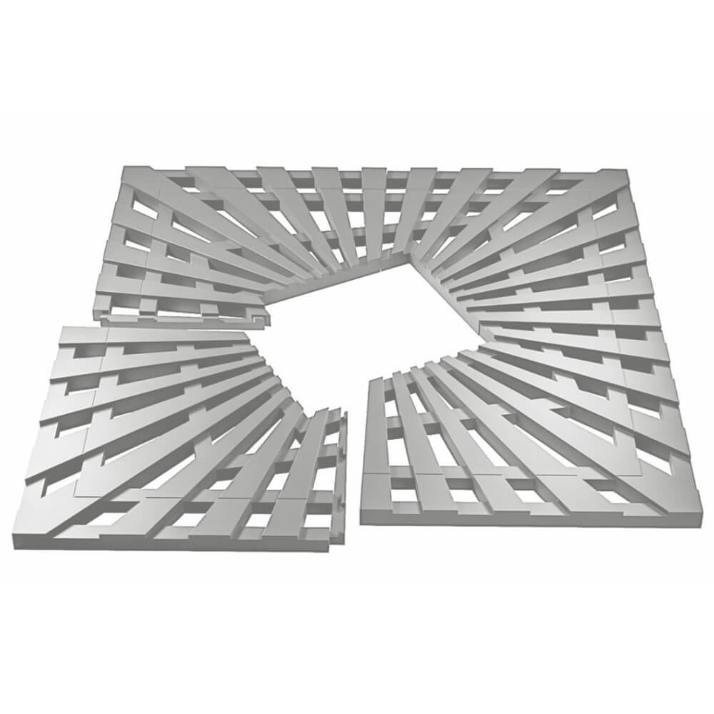 Приствольная решетка для дерева ZKING ATMOSPHERE 1.2х1.2м Бежевая в Череповце фото