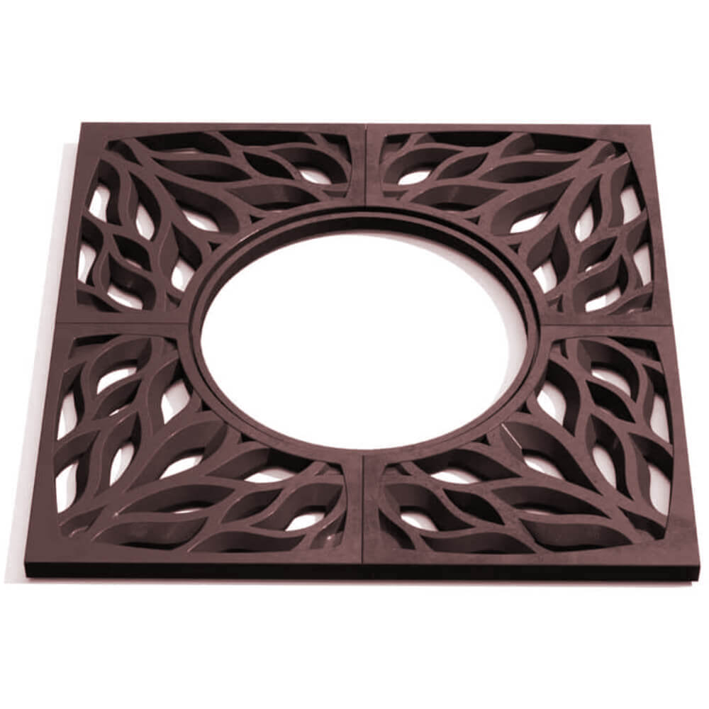 Приствольная решетка для дерева ZKING CRUST 1.2х1.2м Коричневая Череповец фото