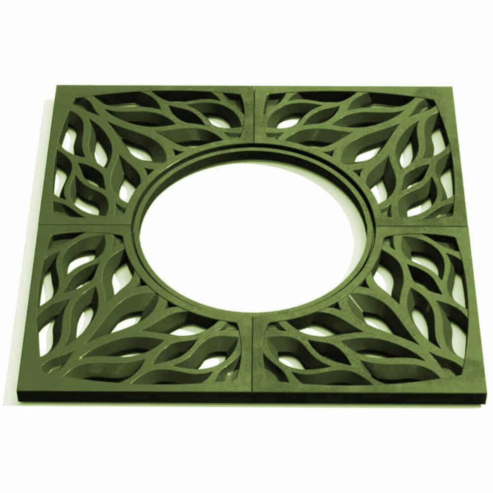 Приствольная решетка для дерева ZKING CRUST 1.2х1.2м Зеленая Череповец фото