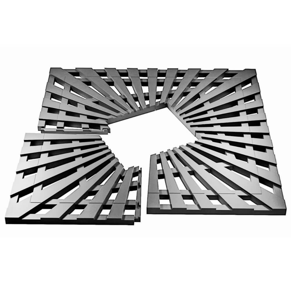 Приствольная решетка для дерева ZKING ATMOSPHERE 1.2х1.2м Серая в Череповце фото