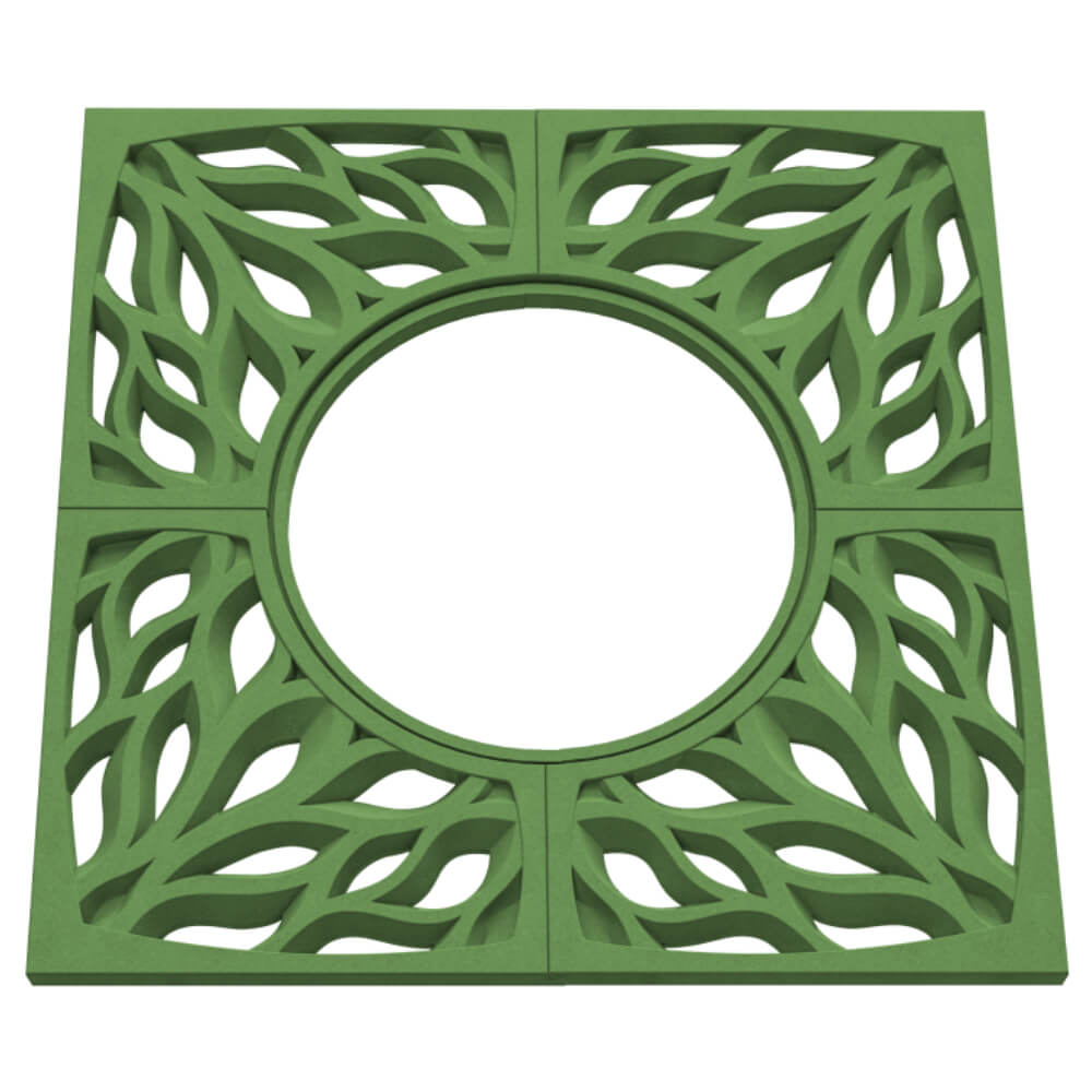 Приствольная решетка для дерева ZKING CRUST 1.2х1.2м Зеленая в Череповце фото