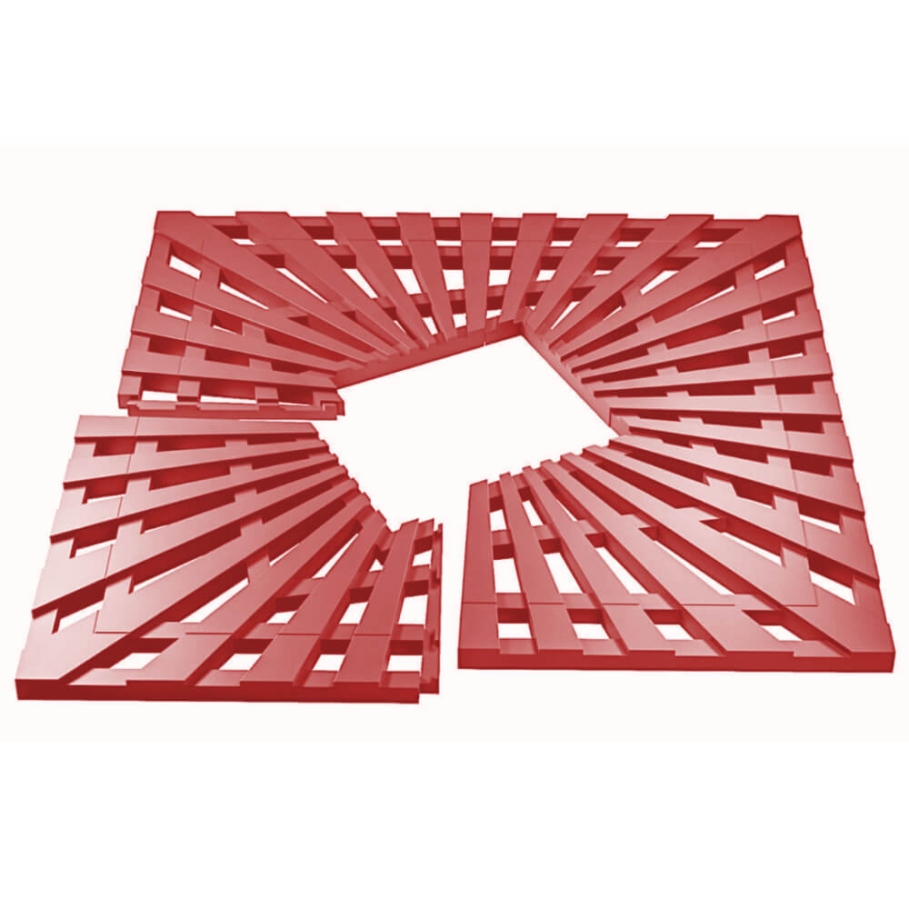 Приствольная решетка для дерева ZKING ATMOSPHERE 1.2х1.2м Красная в Череповце фото