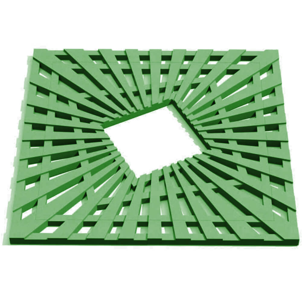 Приствольная решетка для дерева ZKING ATMOSPHERE 1.2х1.2м Зеленая Череповец фото