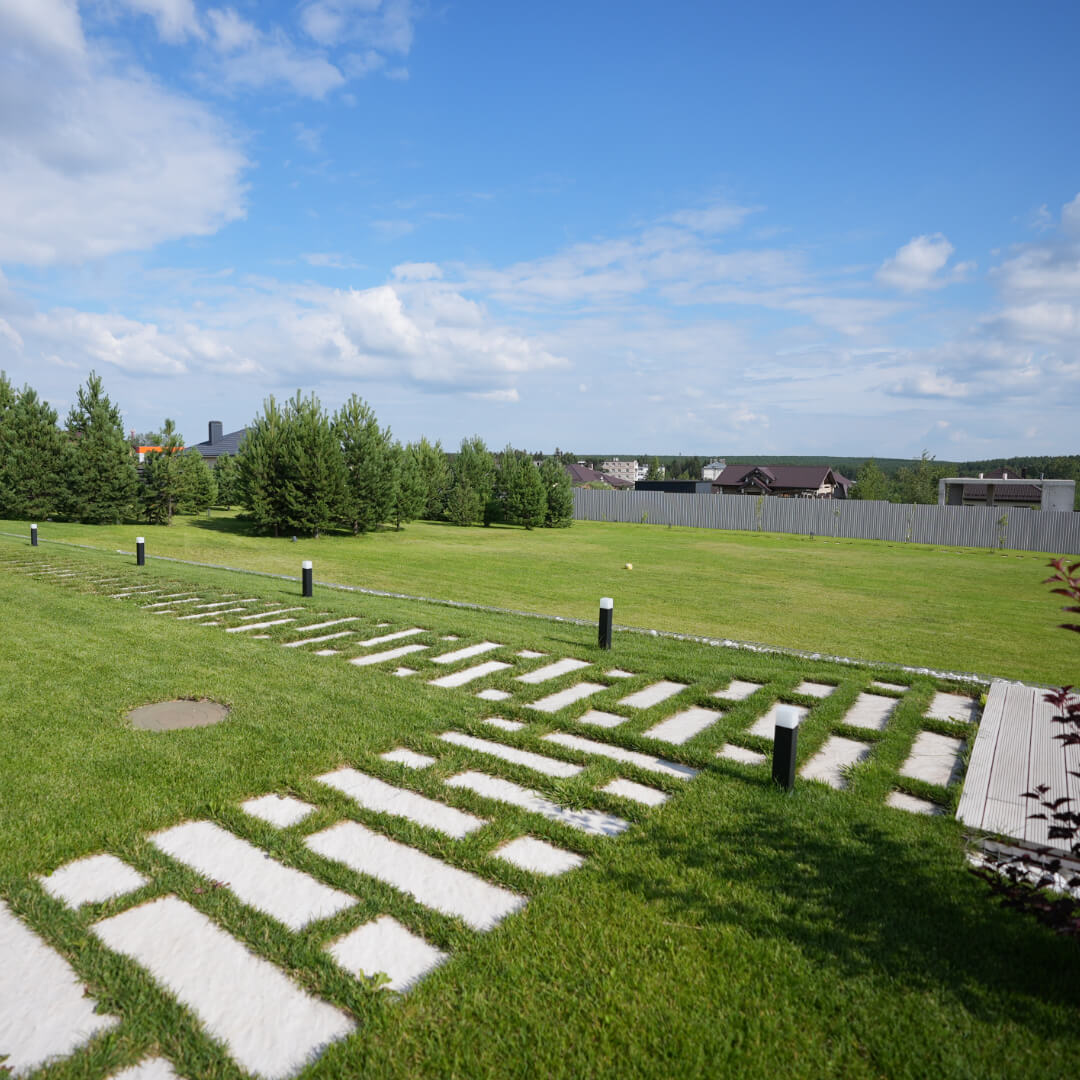 Шаговая плита STONE Светлая Галька 990х330х55мм в Череповце фото