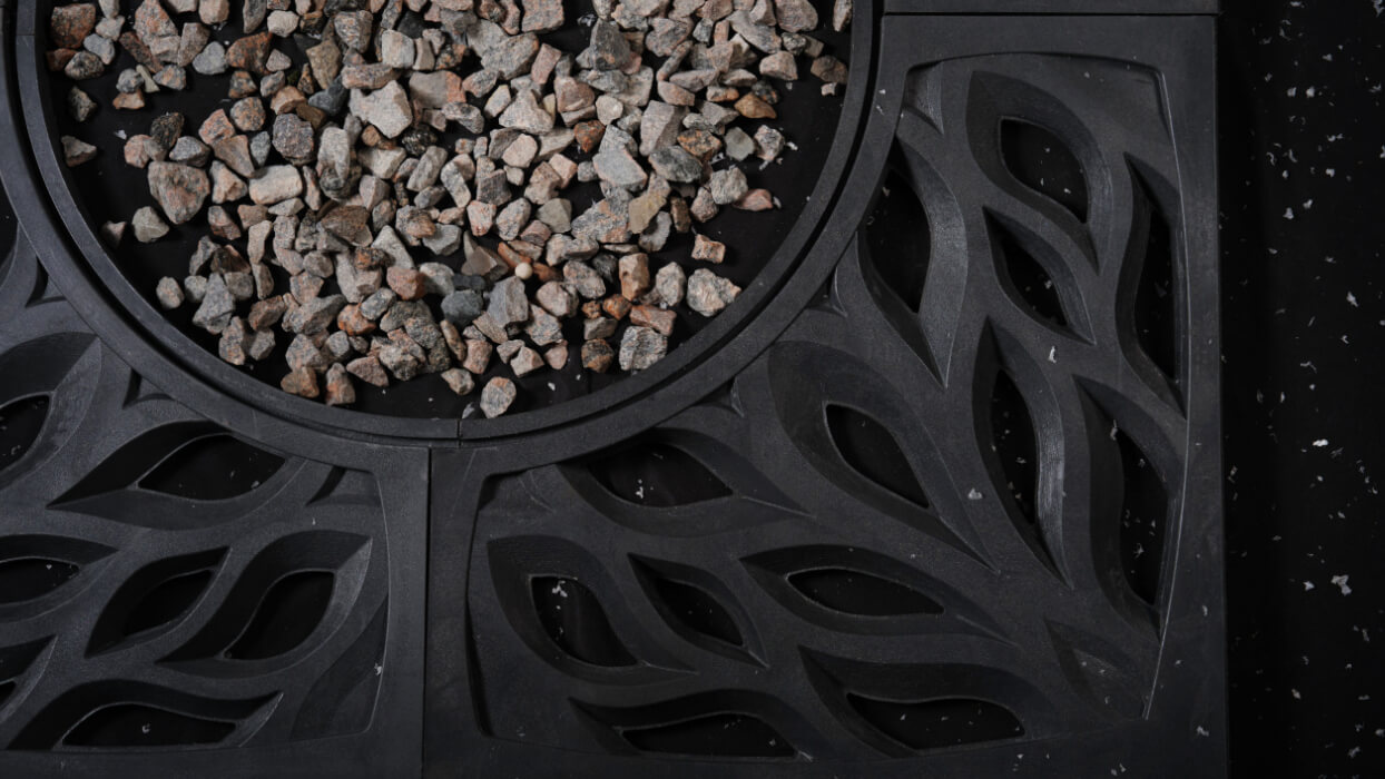 Приствольная решетка для дерева ZKING CRUST 1.2х1.2м Черная в Череповце фото